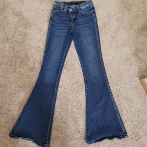 High-waisted Flare Flying Monkey Jeans 25L
